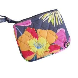 Vera Bradley Zip Top Coin Purse or Card Holder; 4 x 5